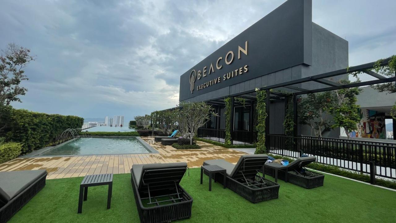 New Georgetown Stylist 2Br Homestay For 10Pax 无敌美景两房民宿 Beacon Executive Suite Luaran gambar